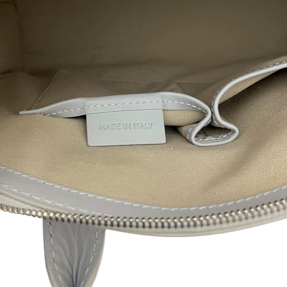 ALEXANDER McQUEEN LEGEND MEDIUM GRAY CONVERTIBLE SATCHEL - Picture 9 of 14